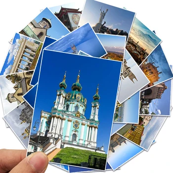 

Vintage Ukraine Travel Photo Wish Business Greeting Cards Birthday Postcards Party Invitation Postcard Set 30pcs Decoration Gift