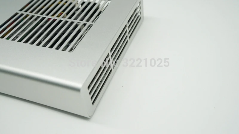 Полностью алюминиевый HTPC ITX маленький корпус игровой компьютер A4 Чехол Поддержка i5 8500 R5 2400G 2200G PK17 K17