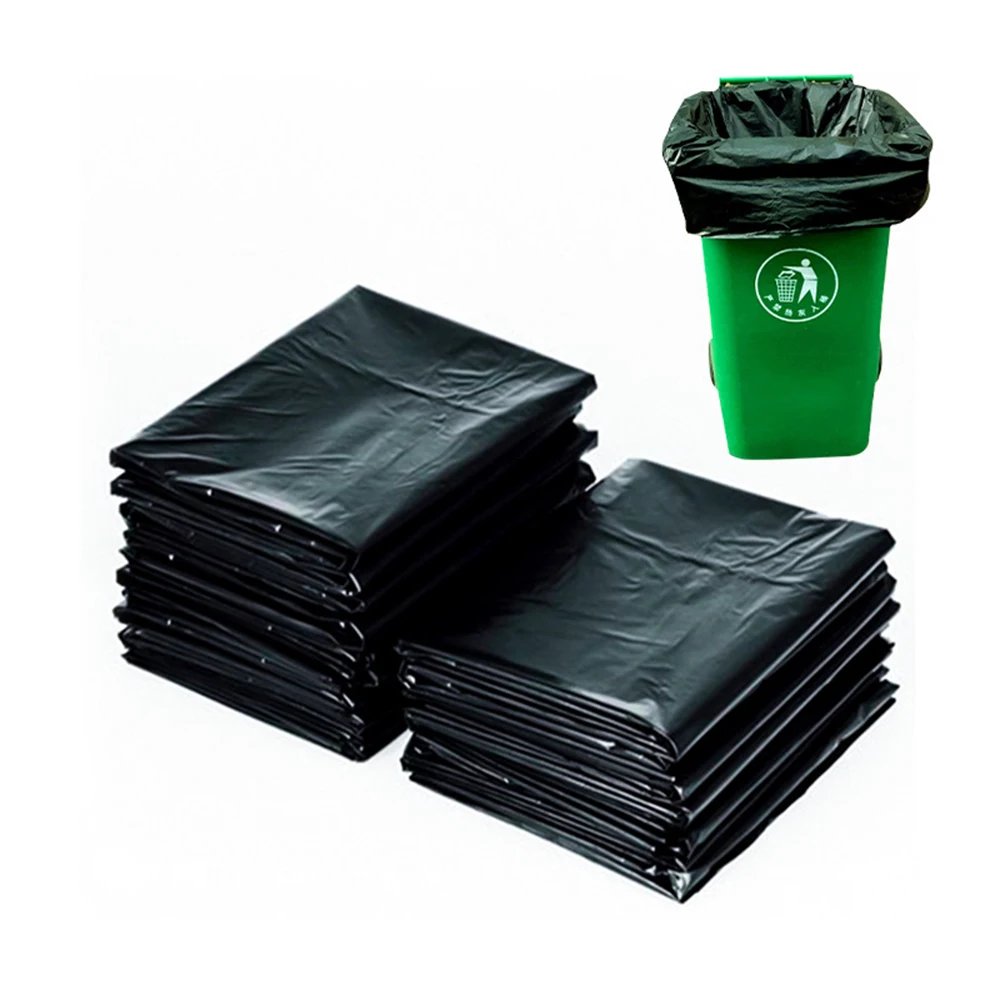 

50pcs Heavy Duty Wheelie Refuse Sacks Strong Bin Liners Dustbin Bags Large Size [3]
