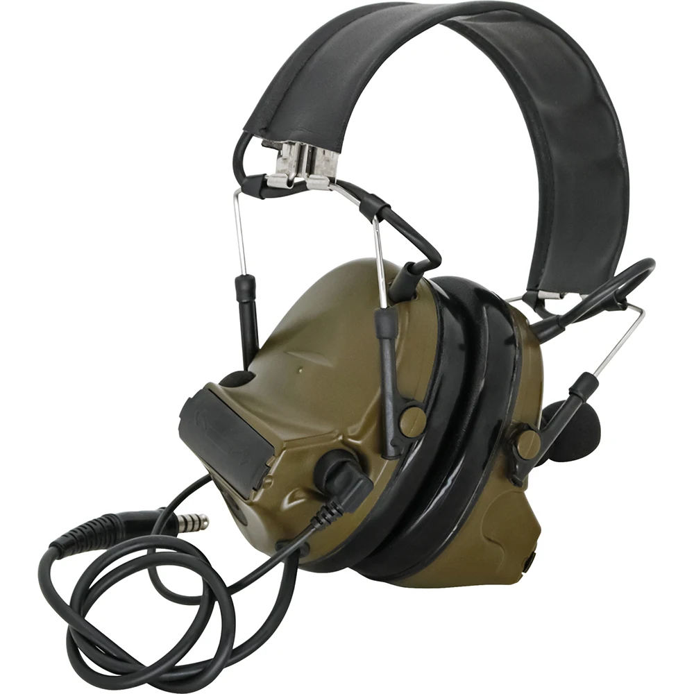 Слуховые тактические технические защитные наушники COMTAC II ...
