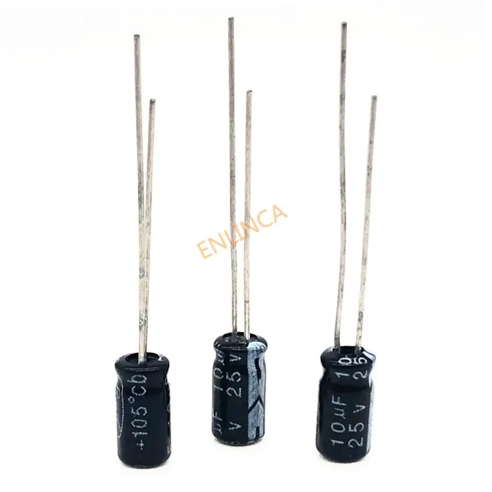 

25V 10UF 4*7 aluminum electrolytic capacitor 10uf 25v 20%
