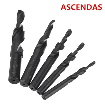 

ASCENDAS 90Degree AND 180 Degree HSS Twist Step Drill Bit Two-Stage Countersunk Drill Sub-Step Drill M3-M12