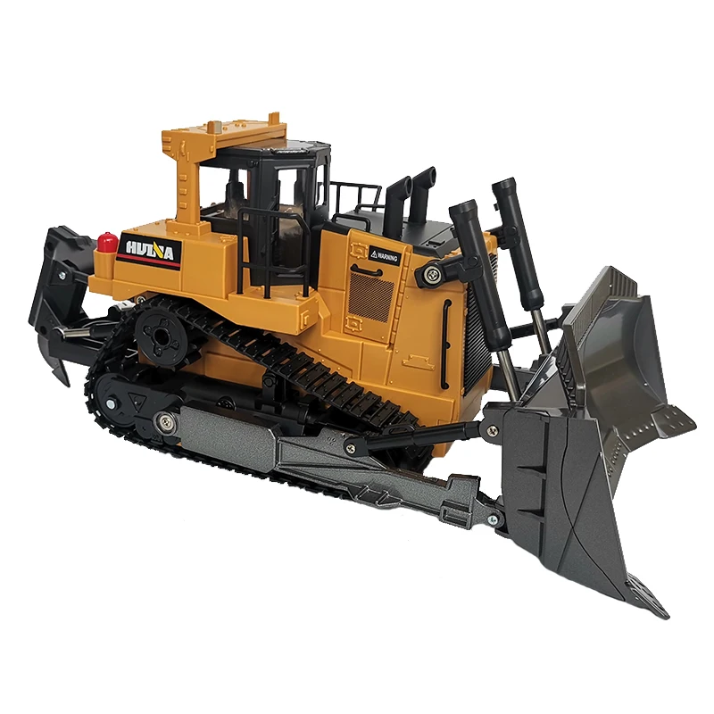 Huina Car Toy 1:16 RC Tractor Shovel Earthmover Heavy Bulldozer Tractor Truck Model Toys for Boys Kids Gift 5