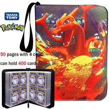 

2022 Pokemon Cards 200-400pcs Holder Album Toys for Children Collection Album Book Playing Trading Card Game Carte Pokemon