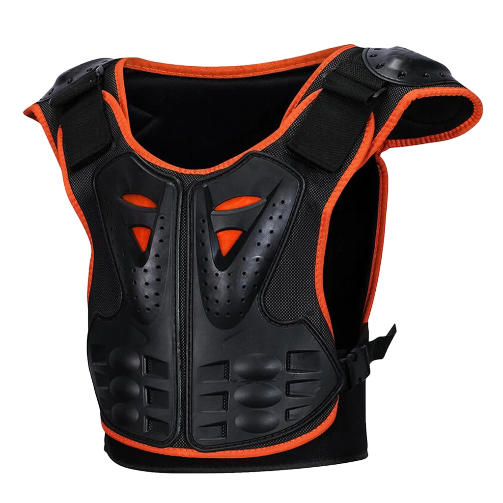 Children Protective Device Full Body Chest Spine Protector Vest Protection for Dirt Bike Motocross Skiing Snowboarding