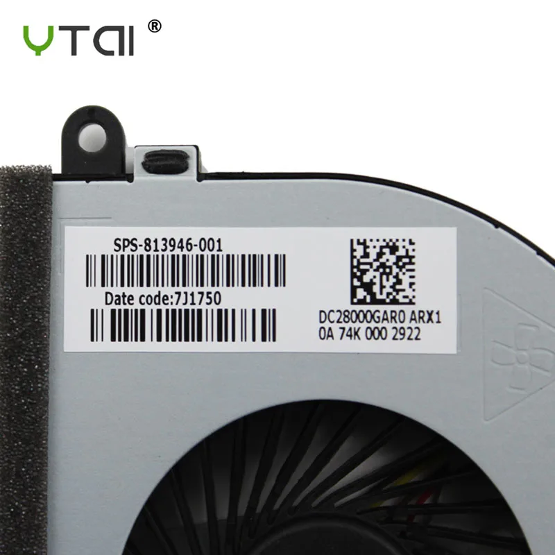 Новый Процессор вентилятор охлаждения для HP 15-AC 15-A 15-af 250 g4 15-ac121TX 15-AC121DX 813946-001 DC28000GAF0FCC2 DFS561405FL0T