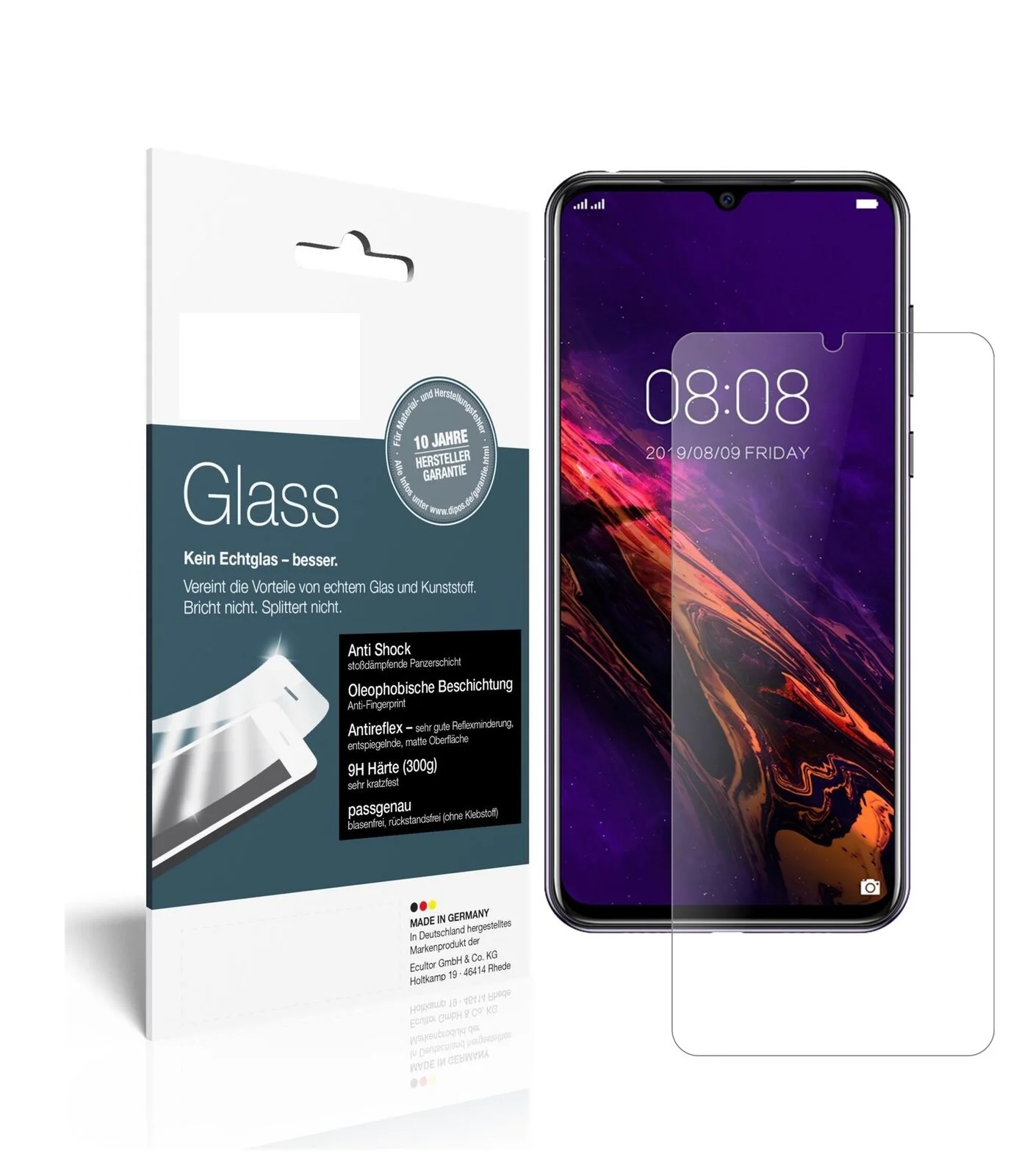 

9H 2.5D Tempered Glass For Doogee N20 Screen Protector Glass On The For Doogee N 20 Protective Film Glass