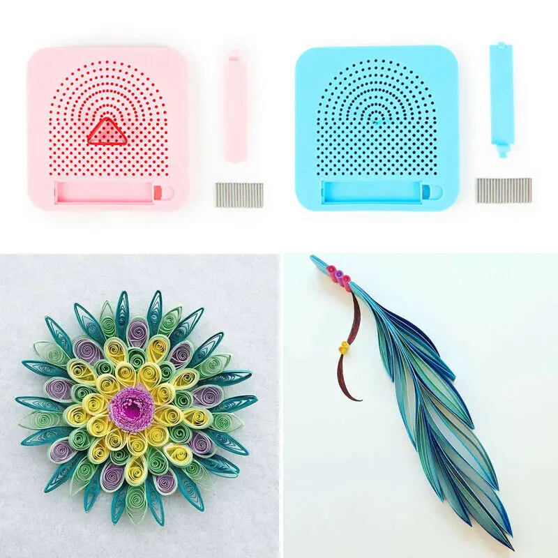 

105*105*8mm Paper Quilling Board Handmade Quilter Grid Guide For Paper Folding Crafting Paper Craft Tool DIY Paper Quilling Tool