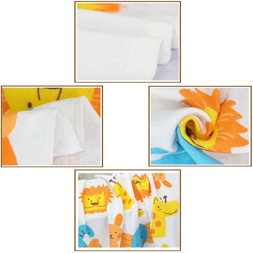 Multifuction Newborns Cartoon Swaddle Blanket Baby Bath Towels Blanket New Born Baby Towels Soft Water Absorption Towel J11