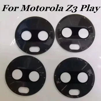 

50Pcs Original For Motorola Z3 Play Rear Back Camera Glass Lens Cover Lens Replacement Repair Spare Parts With Stickers