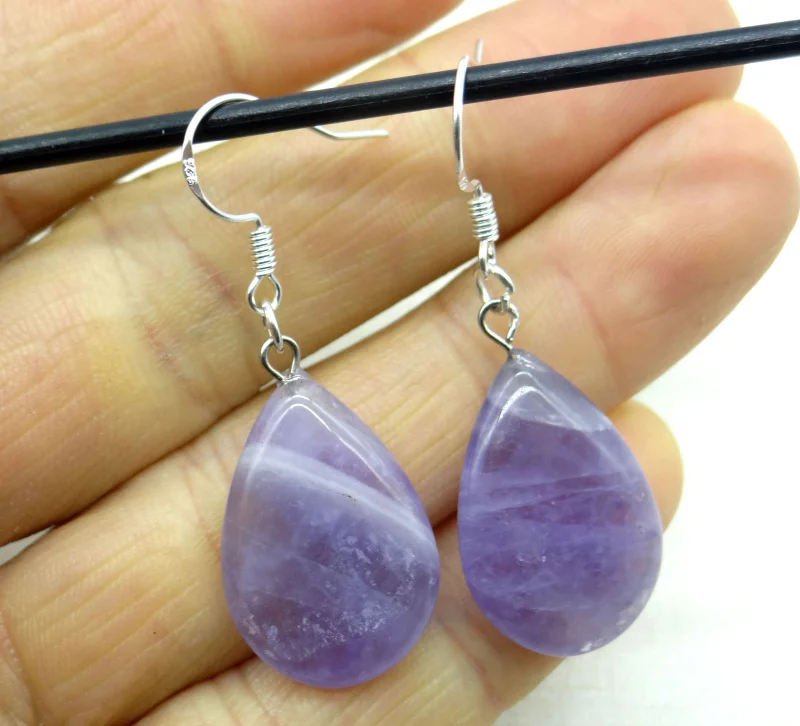 Natural stone Turquoises tiger eye Opal Quartz crystal Water drops Earring Pendant for diy Jewelry making Earring Accessories drop earrings pendant earrings dome teardrop earrings crystal earrings