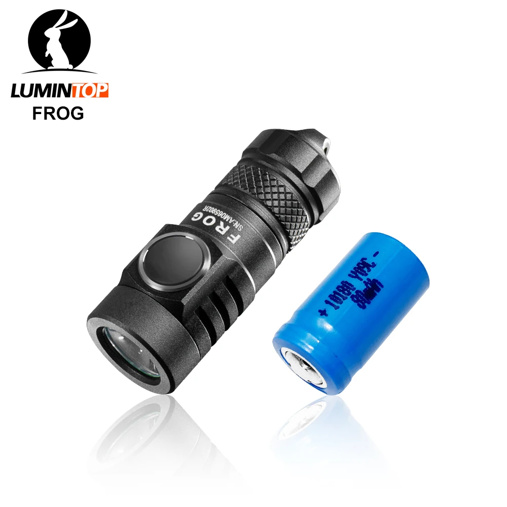 Lumintop 10180 мини-фонарик лягушка 570 люмен use10440 фонарик 750 миниатюрный для ключей |