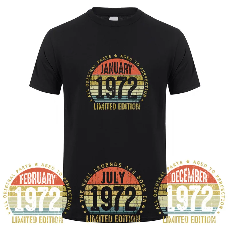 Футболка с коротким рукавом начиная декабря 1972 года | Мужская одежда