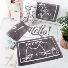 Добро пожаловать нескользящий прочный коврик для двери открытый вход спальня ванная комната кухня декоративные домашние ковры