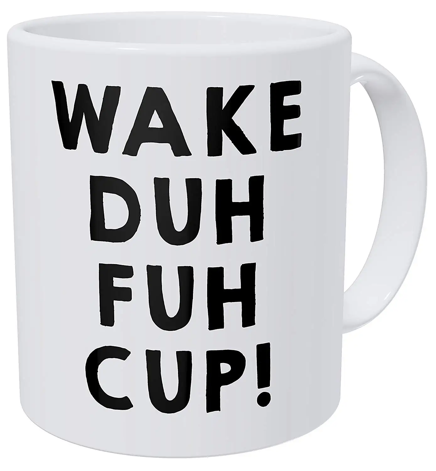 Чашка Wake Up Duh Fuh с ранним утром уставшая понедельника 11 унций забавная кофейная