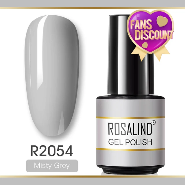 ROSALIND Gel Nail Polish Glitter Gel For Manicure Art Semi Permanent Hybrid Varnish Need UV LED Base Top Coat Nail Polish RAR2054