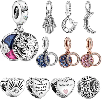 

New Arrival 2020 Pre-Winter Mysticism 925 Sterling Silver Charms Beads Fit Original Pandora Bracelet Silver Jewelry Making Gift