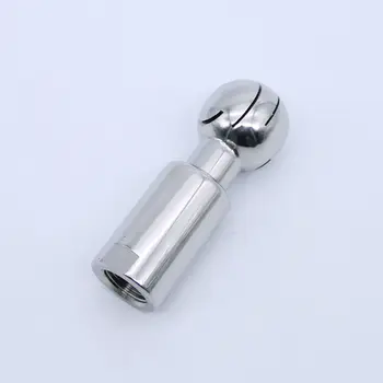 

1/2\\\" Female Spray Ball 1pc Silver CIP tank Replacement Accessory Cleaning Sanitary DN15 Durable Useful