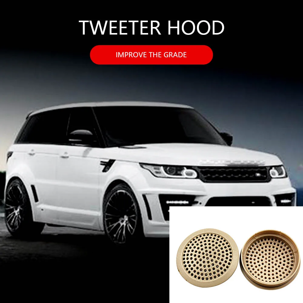 

Car tweeter cover For LR2 LR4 Range rover sport Discovery series HiFi high range speaker shell treble horn loudspeaker lid