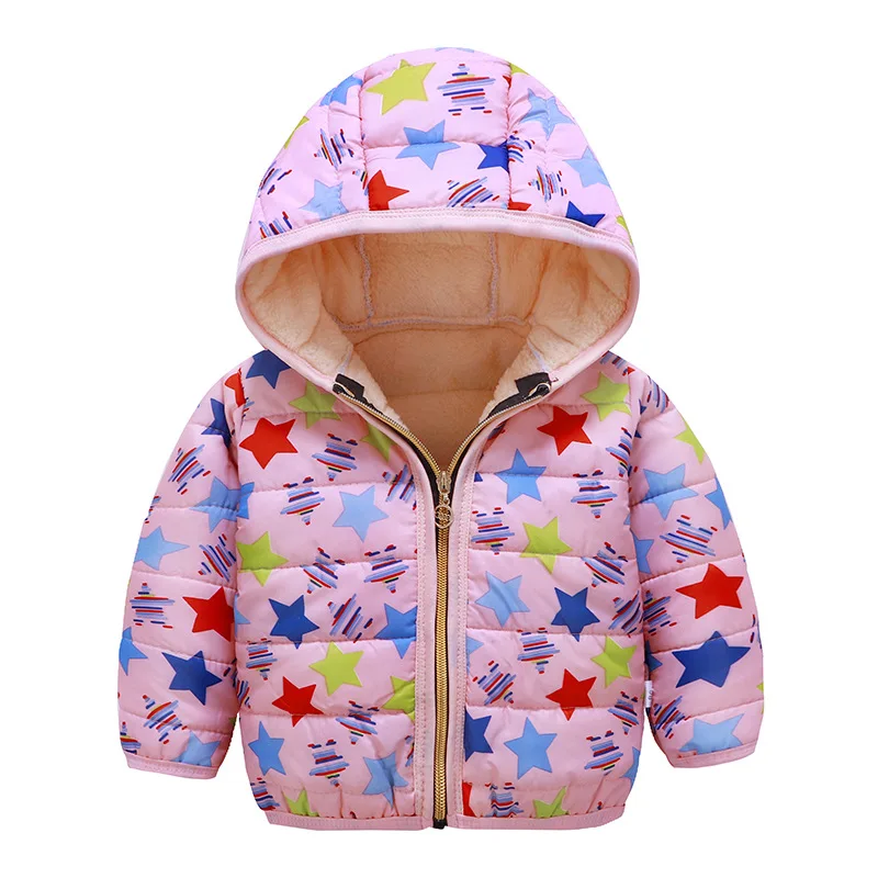 Baby Boys Jacket Autumn Winter Jacket for Boys Children Jacket Kids Hooded Warm Outerwear Coat for Boy Clothes 3 4 5 6 7 8