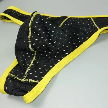 

Men's Briefs Male Underwear Underpants Panties G-String Elastic Thongs
