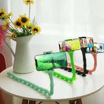 

Lazy Bracket Mobile Phone Stents New Cute Caterpillar Worm Bracket Suction Cup Support Wall Desktop Pillar Holder