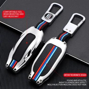 Chiave a distanza per auto in lega di zinco proteggi Cover Shell portachiavi portachiavi per Tesla Model S Model 3 Model X Key protector fit Accessories 3 Chiave a distanza per auto in lega di zinco proteggi Cover Shell portachiavi portachiavi per Tesla Model S Model 3 Model X Key protector fit Accessories - Chiave a distanza per auto in lega di zinco proteggi Cover Shell portachiavi portachiavi per