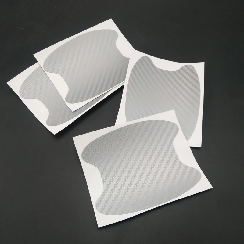 

4 car door handle protective film 3D car sticker for Toyota Camry Corolla RAV4 Yaris Highlander/Land Cruiser/PRADO Vios Vitz/