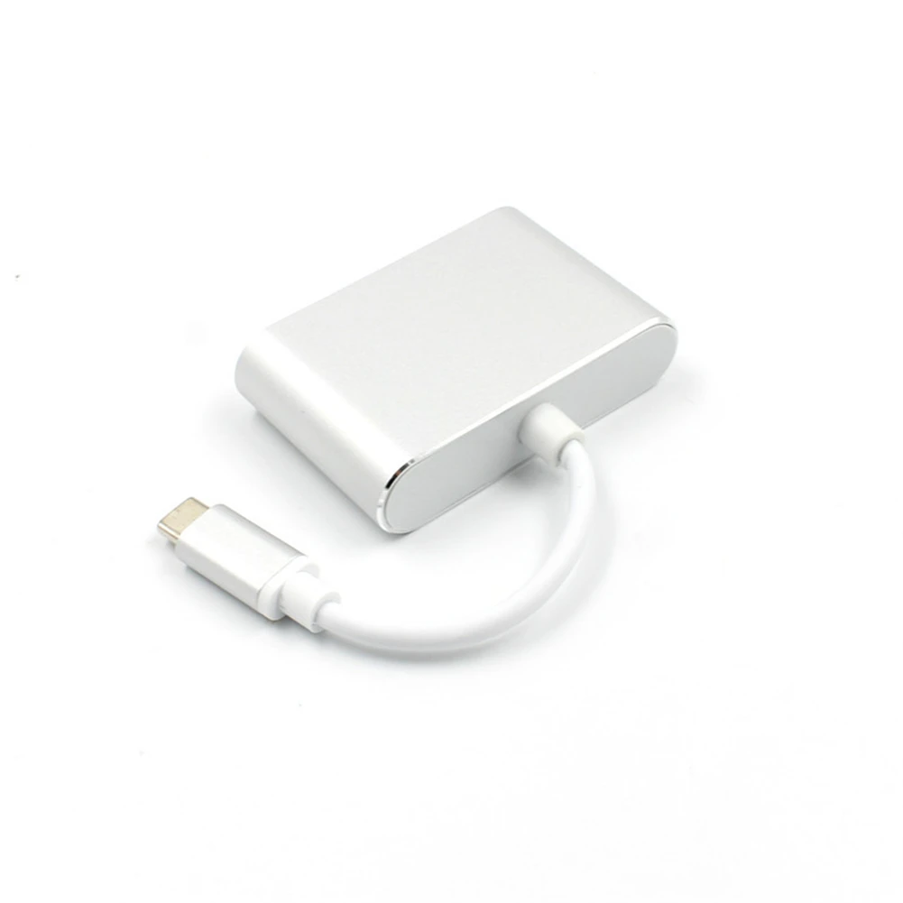 USB C к HDMI 4K VGA адаптер USB 3,1 type C USB-C к VGA HDMI видео конвертеры для Macbook Pro серии ноутбука USB C концентратор разветвитель