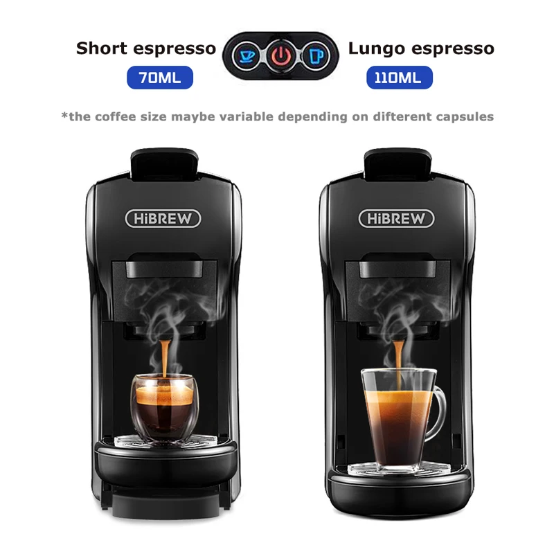 HiBREW 19 бар 3 в 1 многофункциональная Капсульная кофемашина для эспрессо Dolce gusto