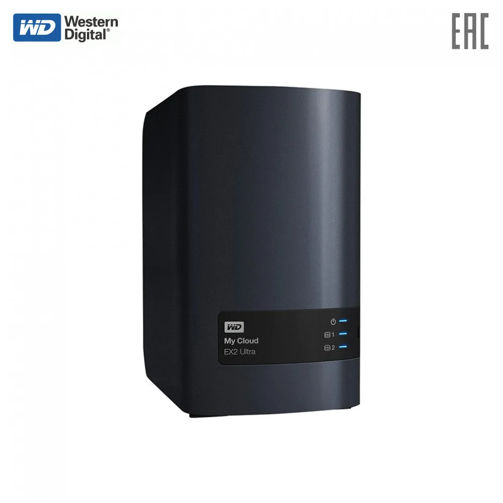 Система хранения данных Western Digital 2BAY 2X6TB WDBSHB0120JCH-EEUE | Компьютеры и офис