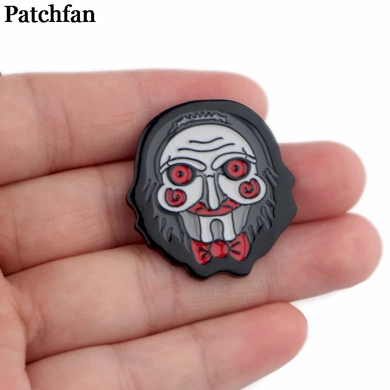 20 шт/партия Patchfan Billy The Puppet цинк металлический Узелок Значки para рубашка сумка Одежда Кепка рюкзак броши для обуви значки A2347