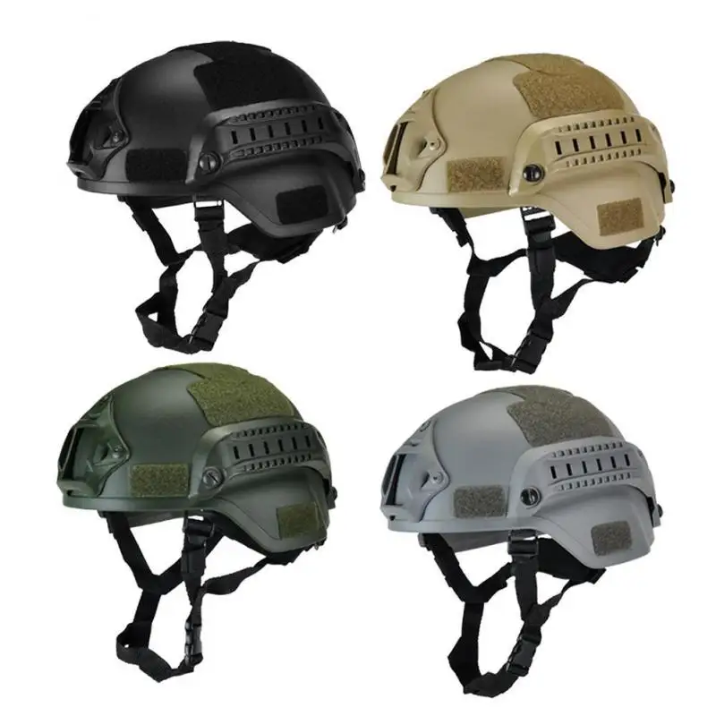 MICH2000 Helmet Outdoor Airsoft Military Tactical Combat Cap Hat Riding Hunting 