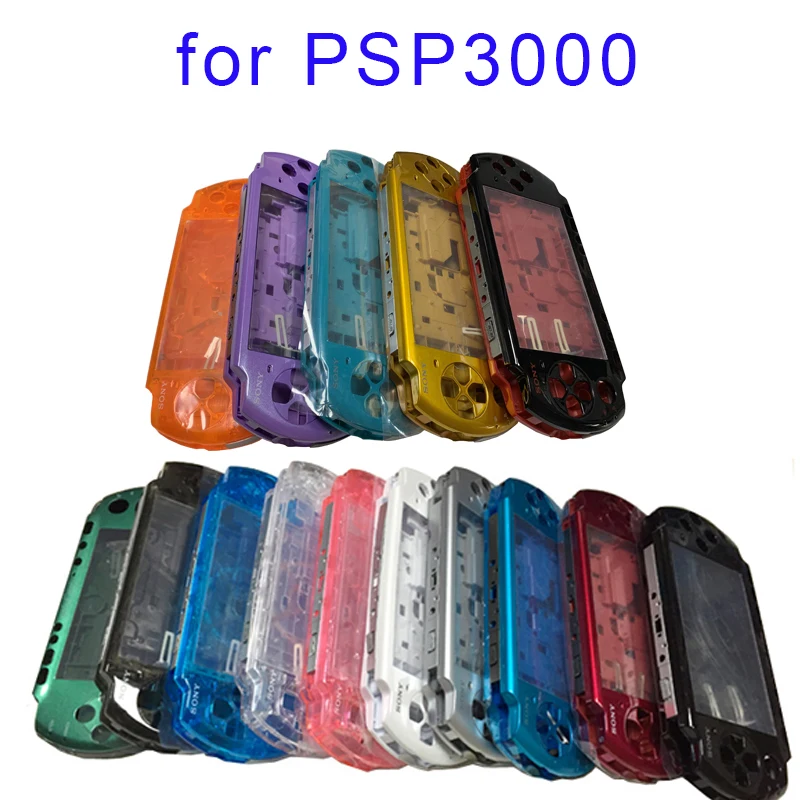 14 Colors New Full Set Housing Shell Case for PSP 3000 with Logo Old
