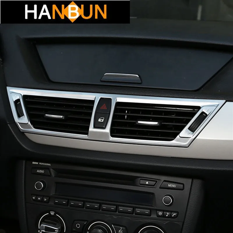 Стайлинг автомобиля центральная консоль рамка для воздуховыпускного отверстия