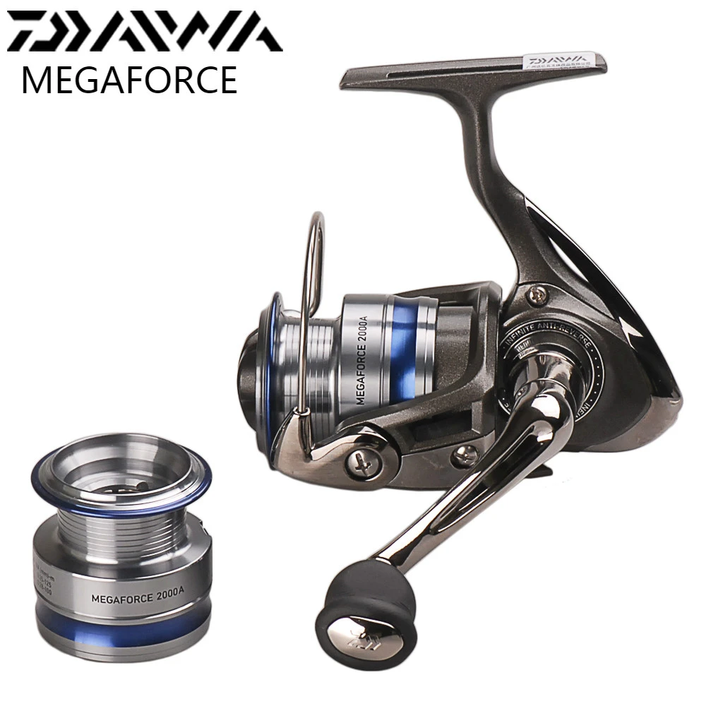 Daiwa Fishing Reel Megaforce 2500 3000 4000 Metal Spool Spinning Reel 4 6kg Max Drag Spare Spool Saltwater Reel Carrete De Pesca Fishing Reels Aliexpress