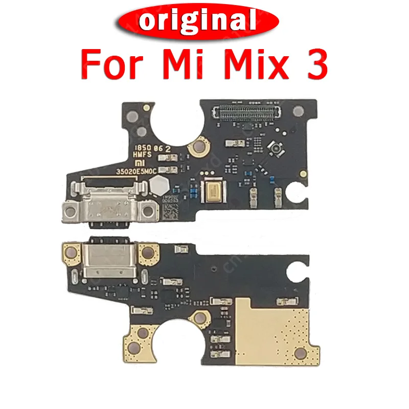 Оригинальный зарядный порт для Xiaomi Mi Mix 3 Mix3 плата зарядки USB разъем PCB док гибкий