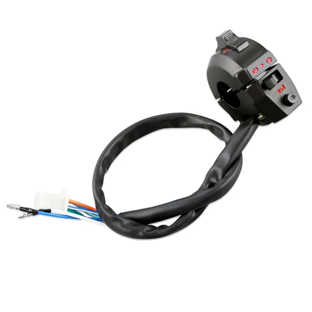 Black Turn Signal Indicator Horn Switch Block Lever Fits For CG125 for Honda Suzuki Yamaha Kawasaki Harley KTM