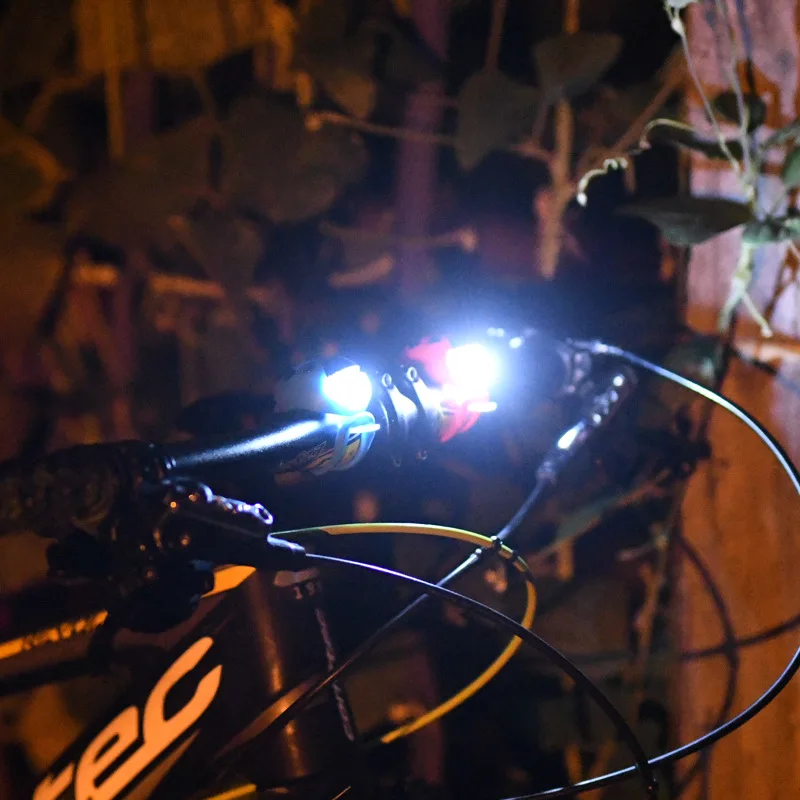 Детский балансировочный светильник s лампа для коляски Ночная езда лягушка светильник для скутера предупреждающий светильник Божья коровка велосипедный головной светильник