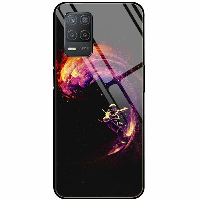 Tempered Glass Hard Protective Back Cover - Cute Design