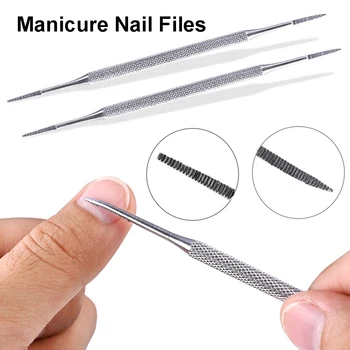 

1 Pcs Stainless Steel Double Ended Toenail File Ingrown Toenail Lifter Toenail Cleaning Hook Manicure Pedicure Foot Care Tools