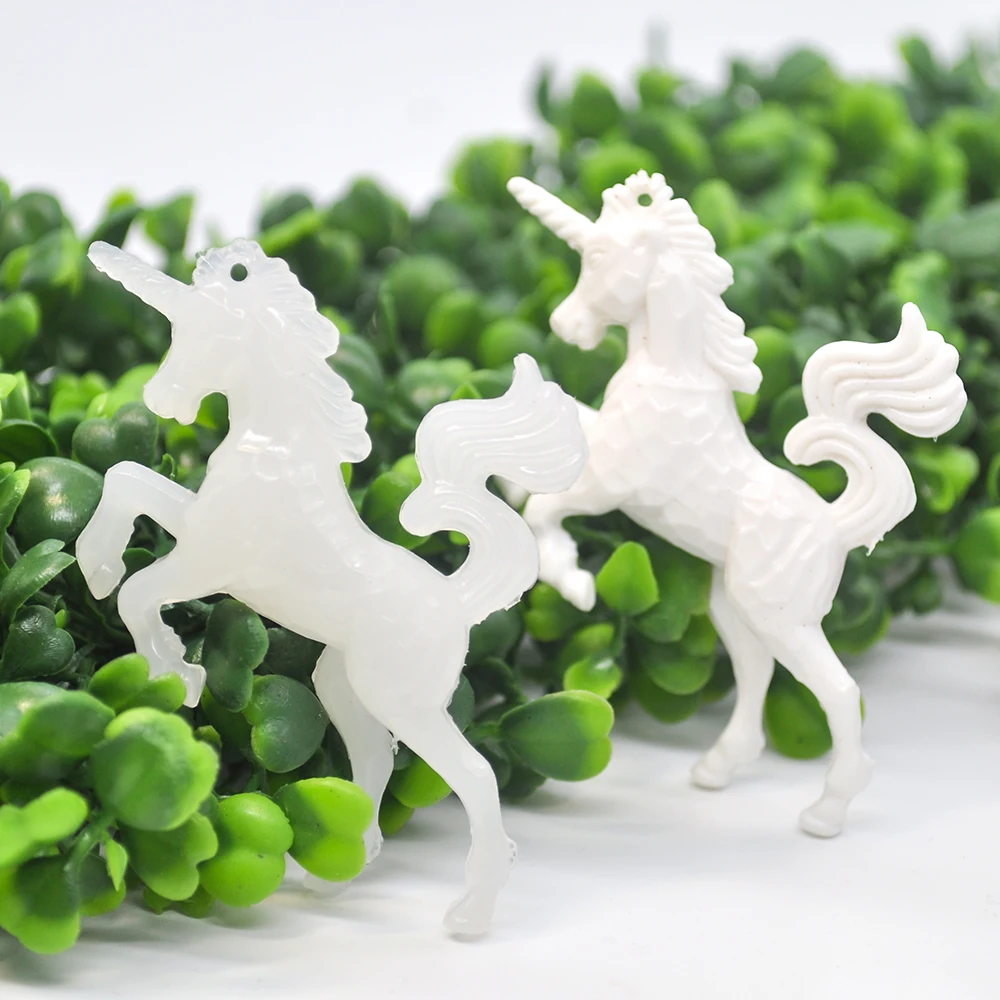 4PCS Artificial Mini Unicorn Doll Home Decoration