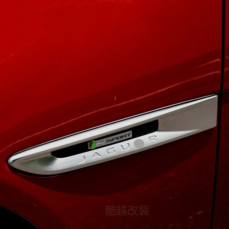 Логотип Автомобиля JAGUAR модифицированный XF Xe XJL F-PACE F-TYPE Fender RS автомобильные Логотипы спортивные после Tag