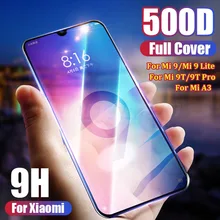 500D закаленное стекло для Xiaomi mi 9 mi 8 SE Lite Защитная пленка для Xiaomi mi CC9E 9T Pro A1 A3 A2 Lite