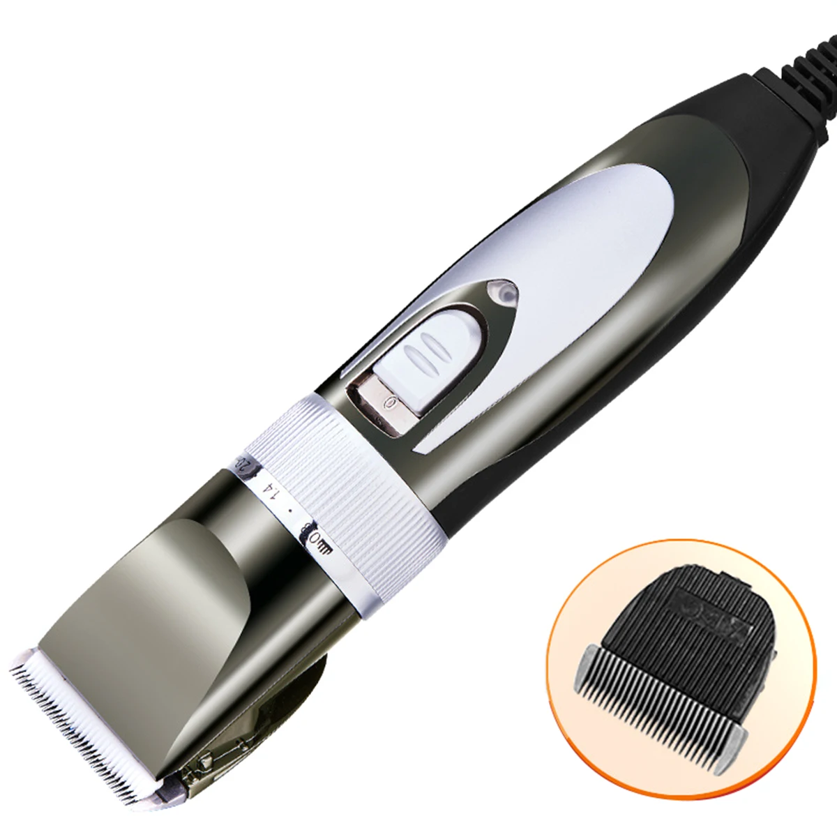 

Electric Pet Hair Trimmer Hairdressing Kit Low Noise Cutting Machine Dogs Cats Rabbits Sheep Hair Clipper Grooming Set US Plug