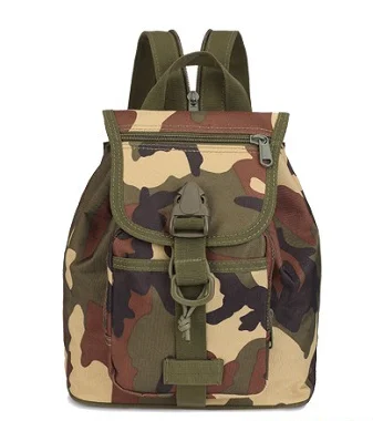 Tactical Military Camping Climbing Bag Canvas Molle Hip Waist Belt Wallet Pouch Purse Phone Case - Цвет: A6