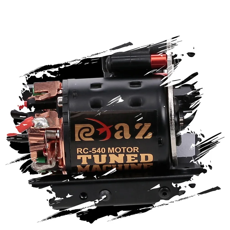 DIY RC Автомобильная рама из углеродного волокна, Металлическое шасси автомобиля луч с 540 Мотором для осевой SCX10 RC Гусеничный альпинистский автомобиль запчасти