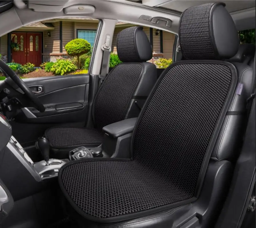 

Front Car Seat Cover Four Seasons Universal 3D Mesh Breathable Seat Cushion Summer Cool Auto Interior Car Seat Protector