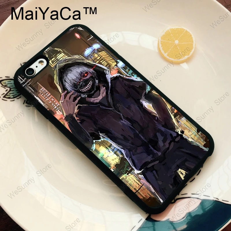 Maiyaca, японское аниме Токийский Гуль ТПУ чехол для телефона для iPhone 11 Pro MAX X XR XS MAX 6 6s 7 8 Plus 5S задняя крышка