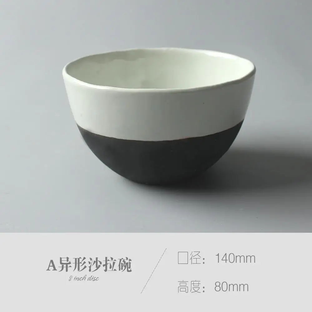 1 шт. KINGLANG японская керамическая продукция блюдо распродажа тарелка чаша кружка - Цвет: F